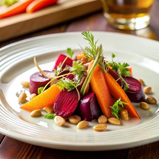 गाजर और चुकंदर का ताजगी भरा मिश्रण